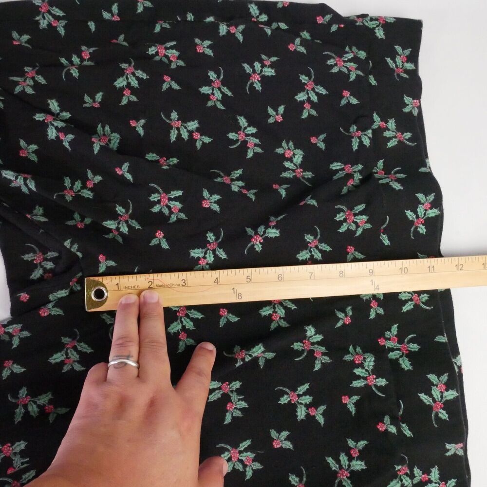 Torrid Size 3 Full Lenght Signature Waist Pokcet Legging Holly Ditsy Rich Black - Picture 7 of 11